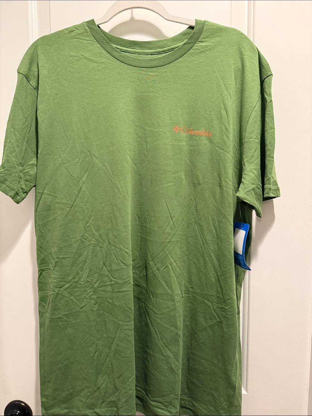 Columbia Men's Short Sleeve Tee in Light Green